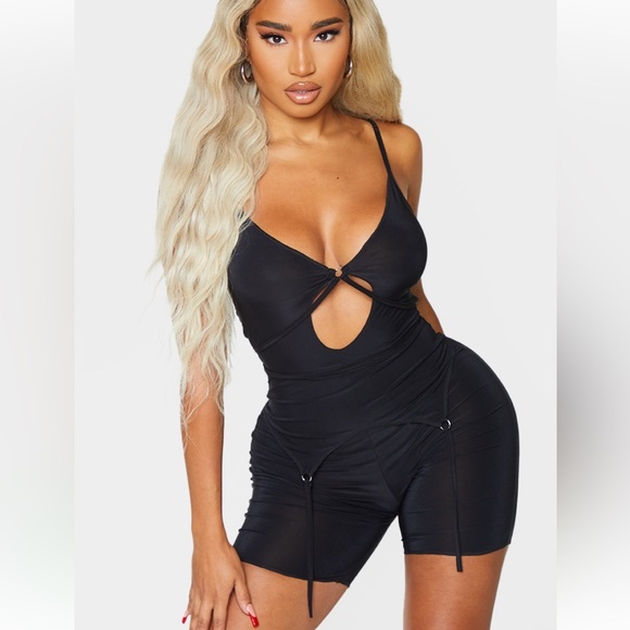 Black Shape Unitard - Picture 5 of 5